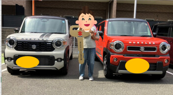 新型ハスラーご納車しました